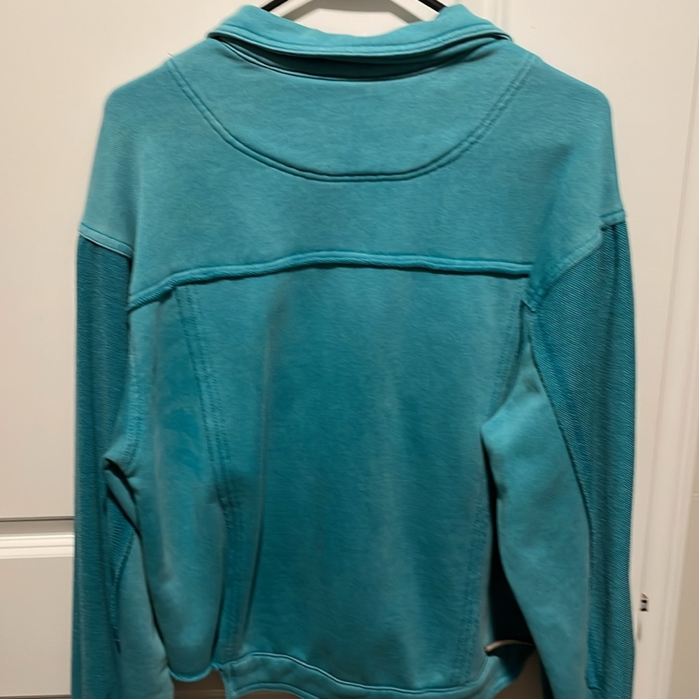Pol Medium Teal Shacket - image 4